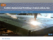 Tablet Screenshot of keithsindustrialwelding.com